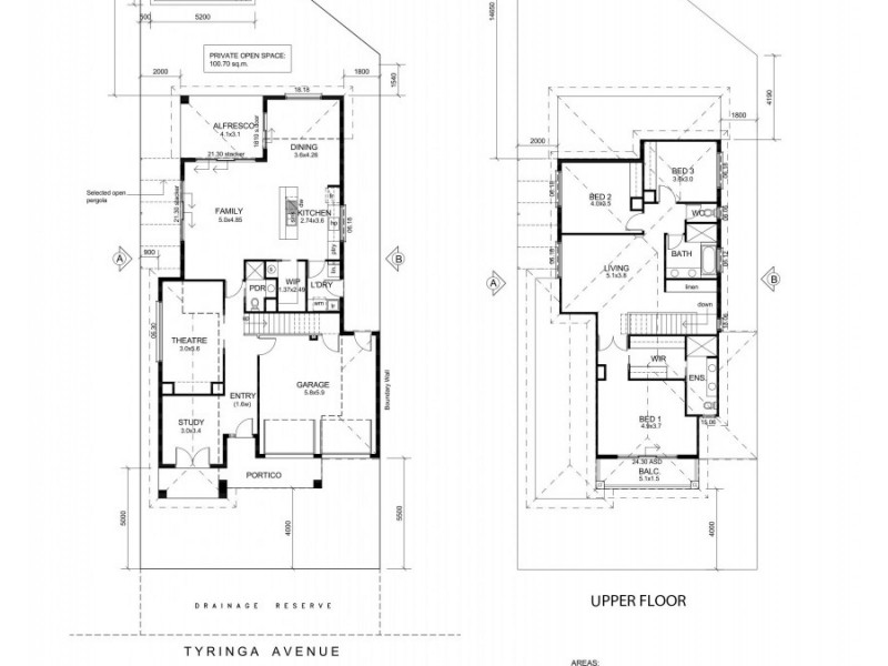 9(Lot 500) Tyringa Avenue, Rostrevor SA 5073 Floorplan