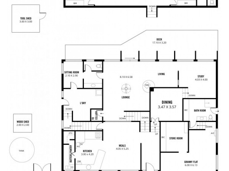 121 Sheoak Road, Belair SA 5052 Floorplan