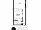 604/102 – 105 North Terrace, Adelaide SA 5000 Floorplan