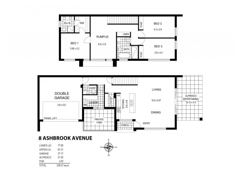 8 Ashbrook Avenue (Corner of Lewis Road), Payneham SA 5070 Floorplan