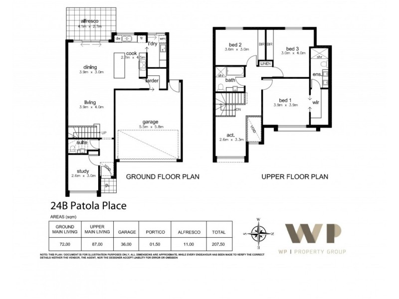 22A, 24A & 24B Patola Place, Magill SA 5072 Floorplan