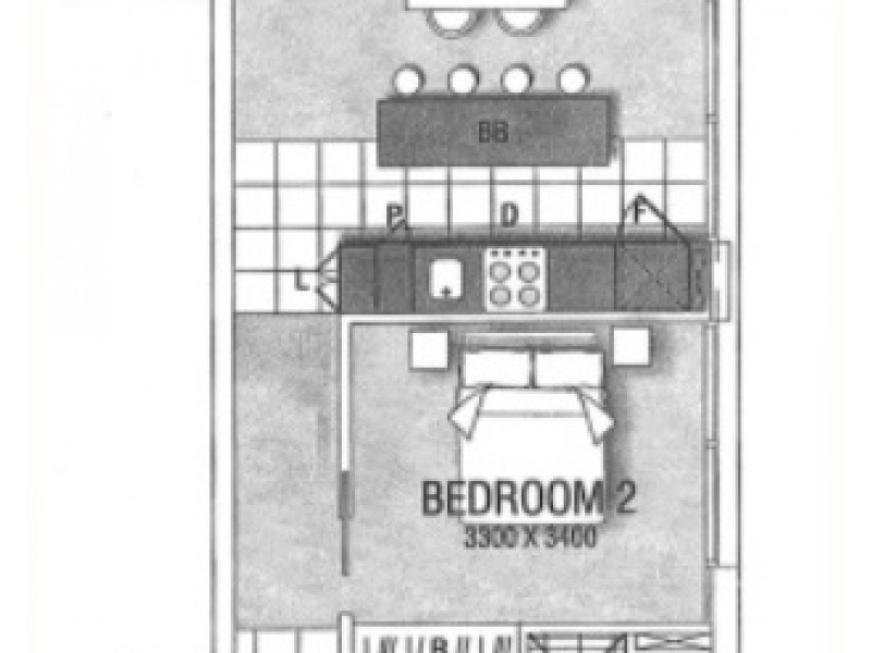 606/102 – 105 North Terrace, Adelaide SA 5000 Floorplan