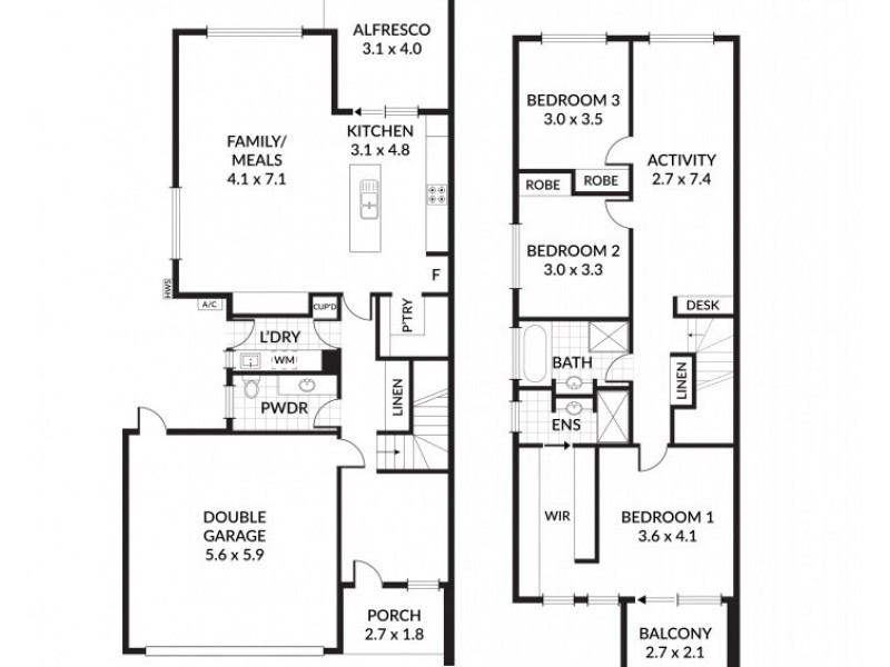 4B Bruce Avenue, Rostrevor SA 5073 Floorplan