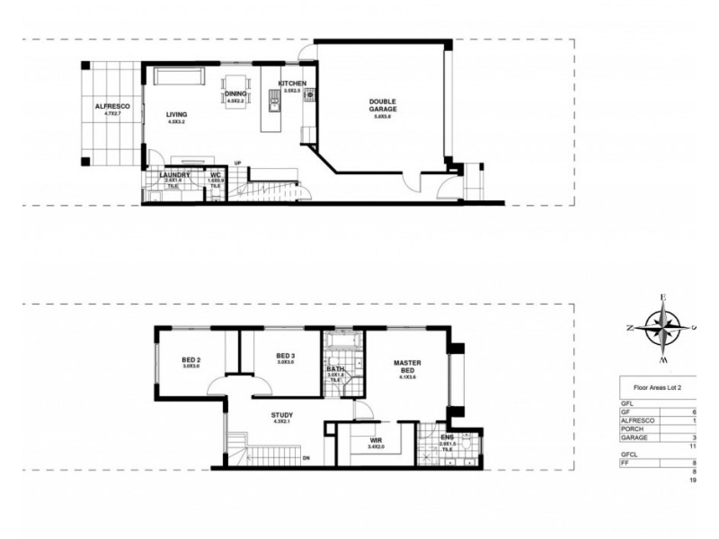 1, 2 & 3/39 Hallett Avenue, Tranmere SA 5073 Floorplan