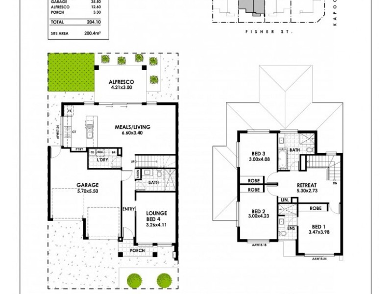 1, 2 & 4/16 Kapoola Avenue, Felixstow SA 5070 Floorplan