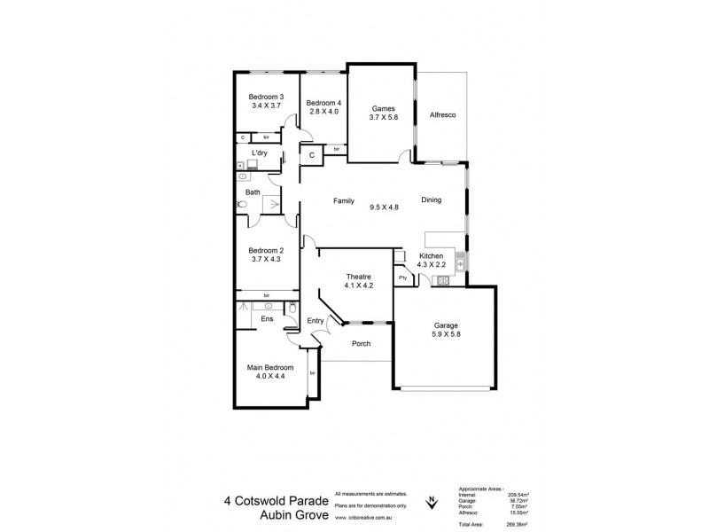 4 Cotswold Parade, Aubin Grove WA 6164