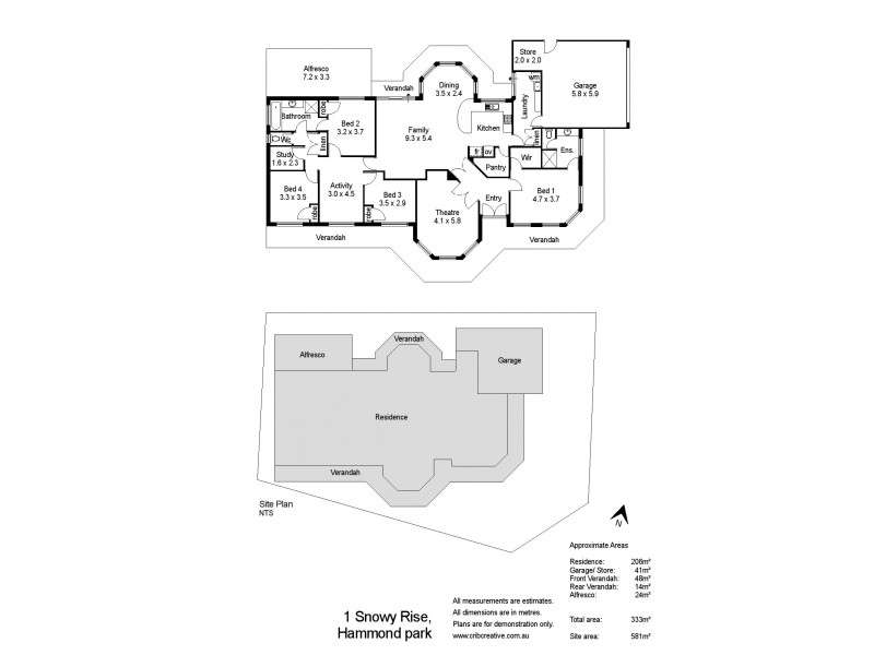1 Snowy Rise, Hammond Park WA 6164