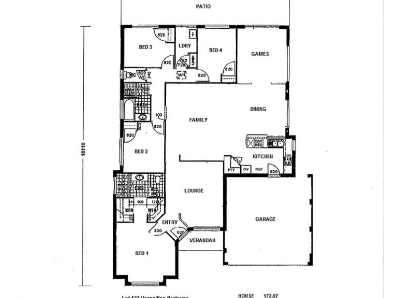 5 Versailles Parkway, Aubin Grove WA 6164 Floorplan