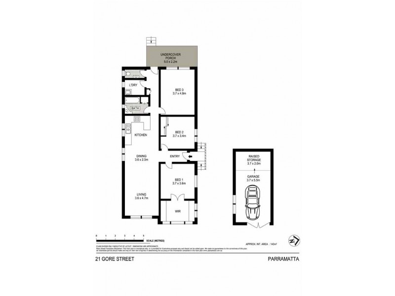 21 Gore Street, Parramatta NSW 2150 Floorplan