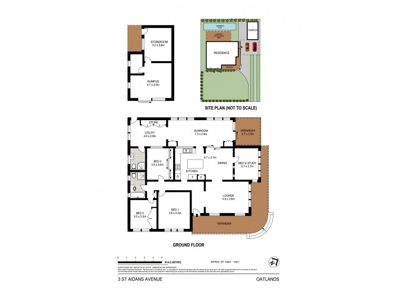 3 St Aidans Ave, Oatlands NSW 2117 Floorplan