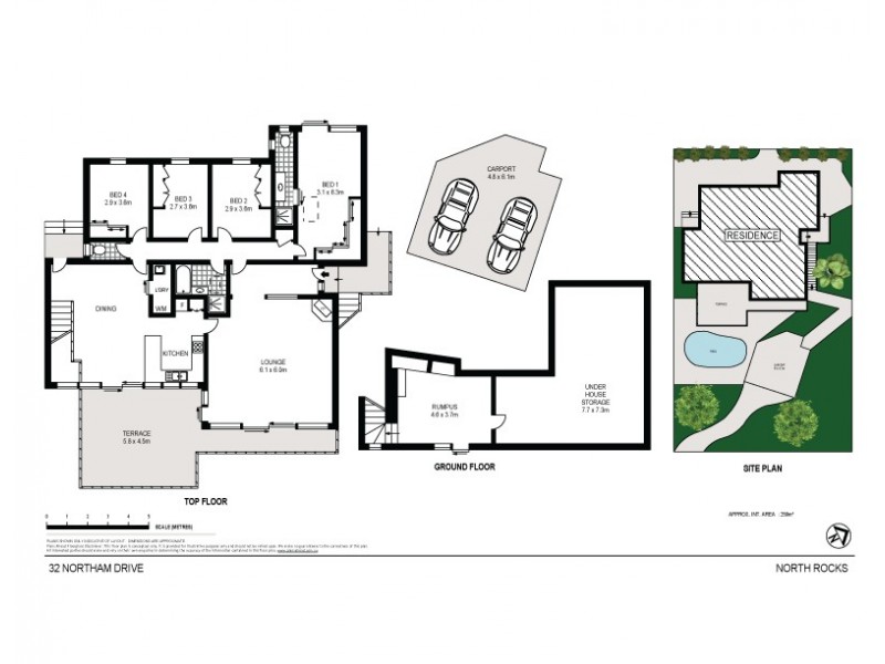 32 Northam Drive, North Rocks NSW 2151 Floorplan