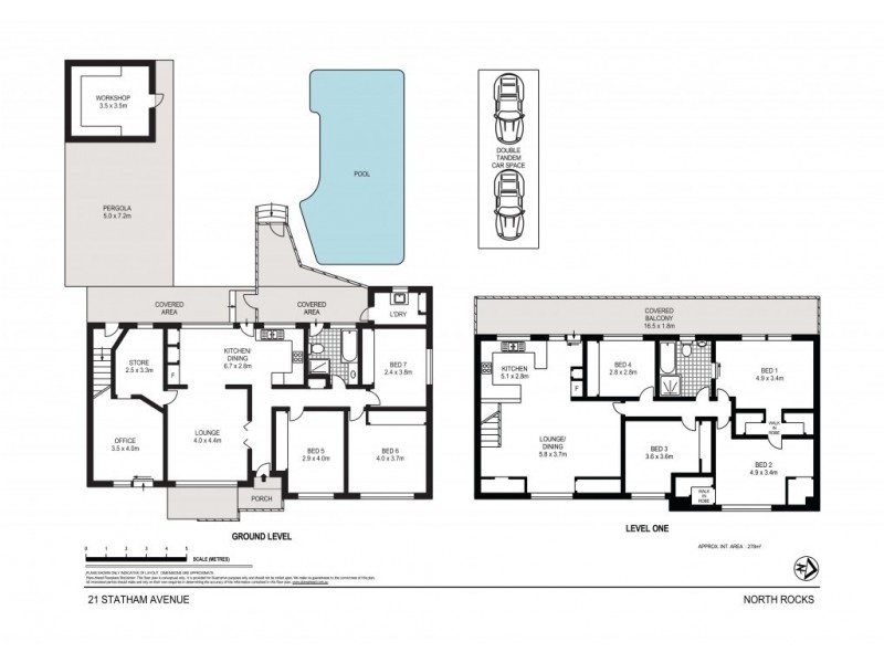 21 Statham Ave, North Rocks NSW 2151 Floorplan