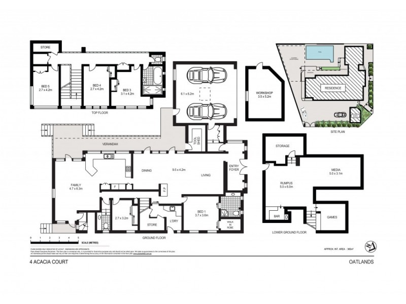 4 Acacia Court, Oatlands NSW 2117 Floorplan