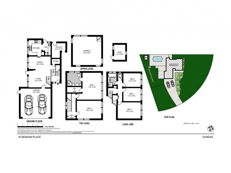 16 Denham Place, Dundas NSW 2117 Floorplan