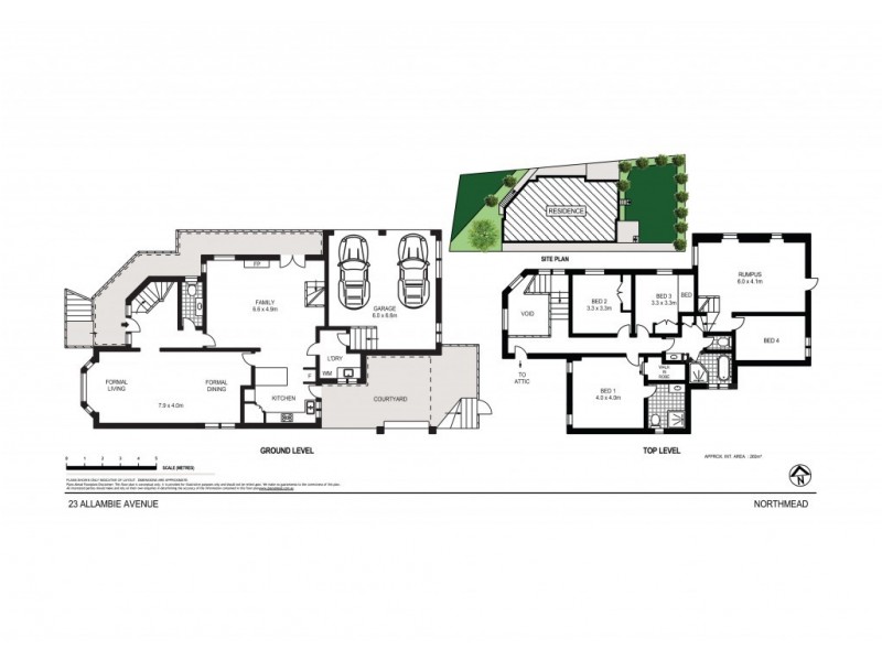 23 Allambie Ave, Northmead NSW 2152 Floorplan