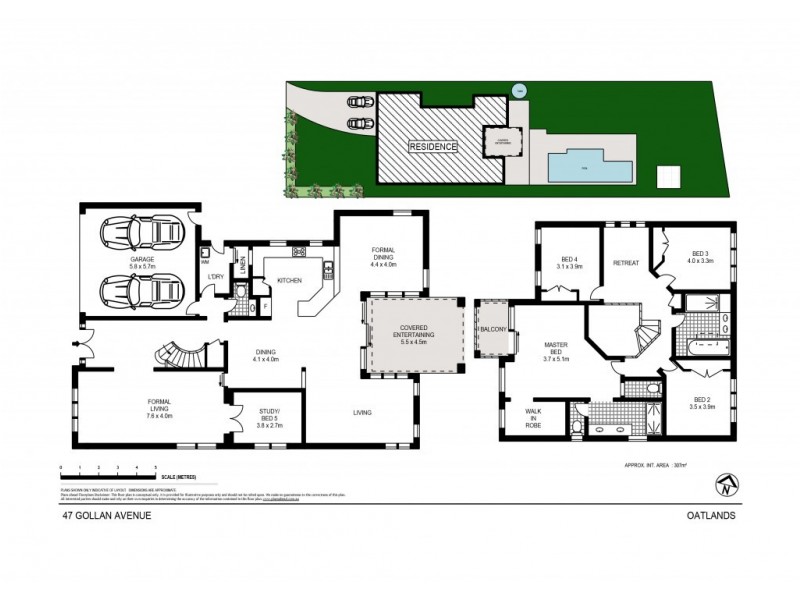 47 Gollan Ave, Oatlands NSW 2117 Floorplan