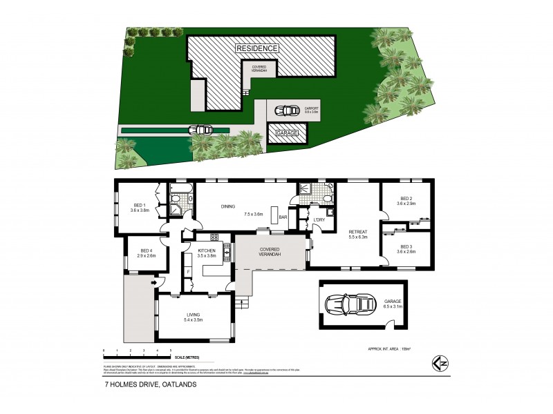 7 Holmes Ave, Oatlands NSW 2117 Floorplan