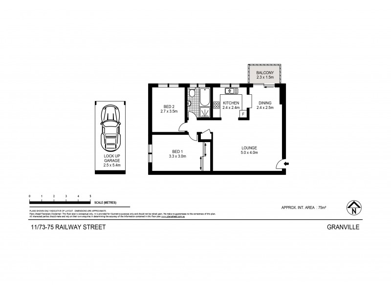 11/73-75 Railway Street, Granville NSW 2142 Floorplan