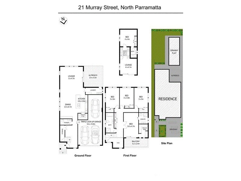 21 Murray Street, North Parramatta NSW 2151 Floorplan