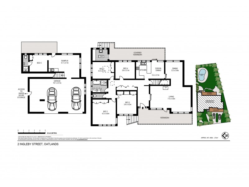 2 Ingleby Street, Oatlands NSW 2117 Floorplan