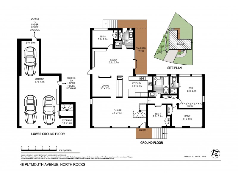 48 Plymouth Ave, North Rocks NSW 2151 Floorplan