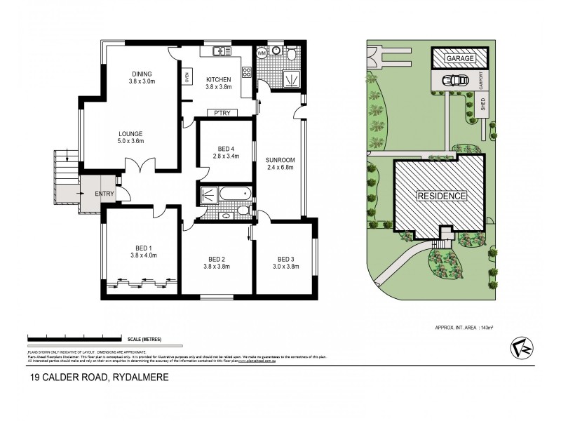 19 Calder Road, Rydalmere NSW 2116 Floorplan