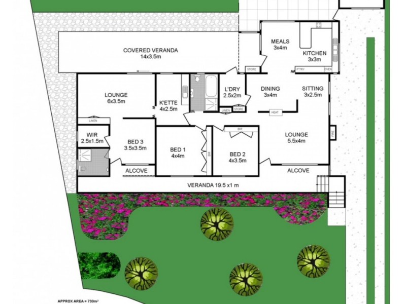 9 St Aidans Ave, Oatlands NSW 2117 Floorplan