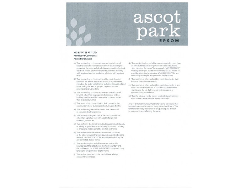 Lot 19,  Elandra Drive, Epsom VIC 3551