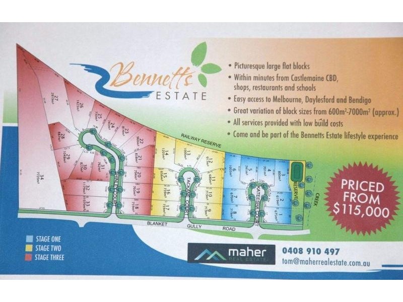Blanket Gully Road, Castlemaine VIC 3450