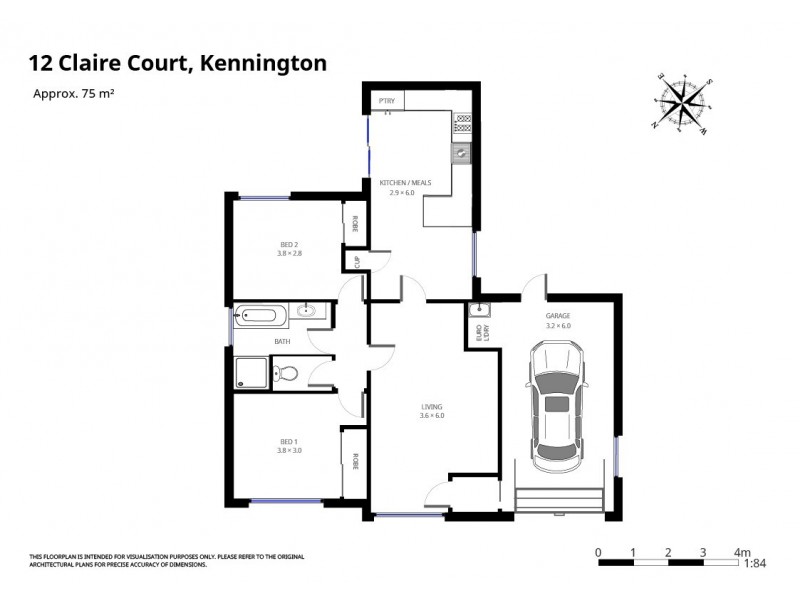 12 Claire Court, Kennington VIC 3550 Floorplan