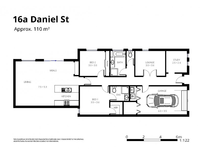 16A Daniel Street, Long Gully VIC 3550 Floorplan