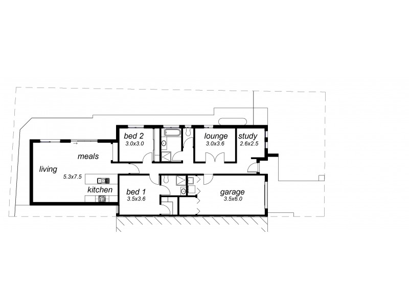 16B Daniel St, Long Gully VIC 3550 Floorplan
