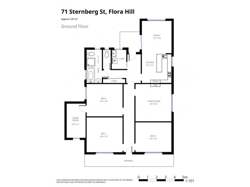 71 Sternberg Street, Bendigo VIC 3550 Floorplan