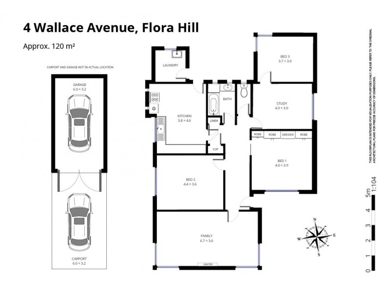 4 Wallace Ave, Flora Hill VIC 3550 Floorplan