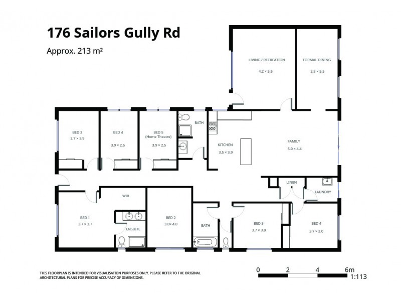 176 Sailors Gully Road, Eaglehawk VIC 3556 Floorplan