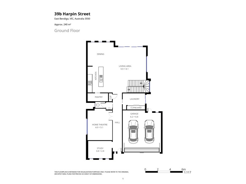 39B Harpin Street, East Bendigo VIC 3550 Floorplan