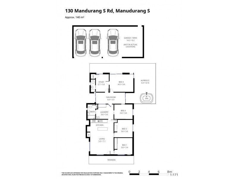 128 Mandurang South Road, Mandurang South VIC 3551 Floorplan