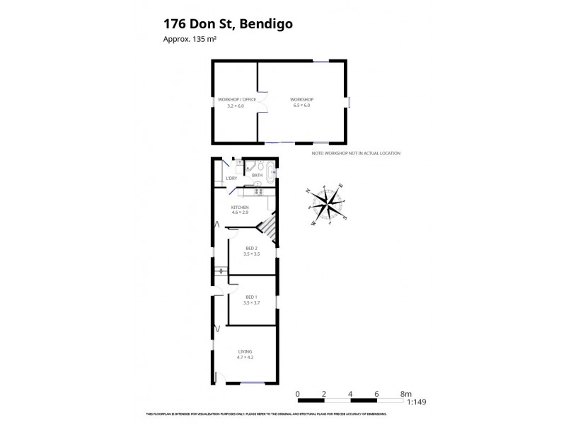 176 Don Street, Bendigo VIC 3550 Floorplan
