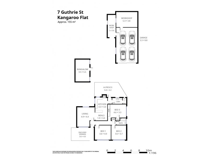 7 Guthrie Street, Kangaroo Flat VIC 3555 Floorplan
