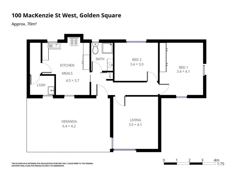 100 Mackenzie Street, Golden Square VIC 3555 Floorplan