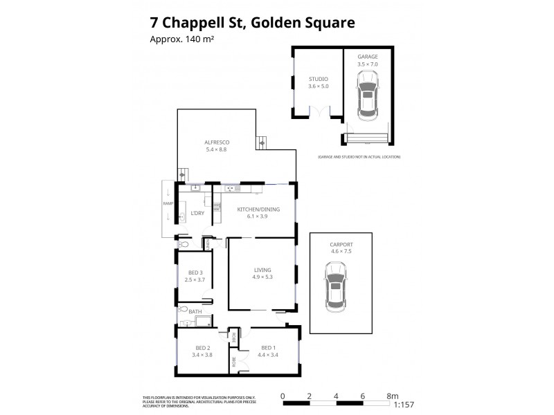 7 Chapple Street, Eaglehawk VIC 3556 Floorplan