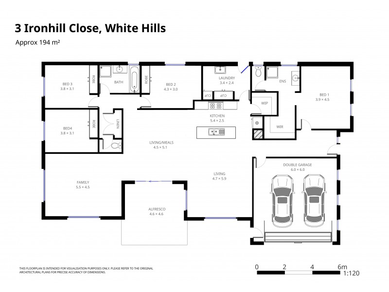 3 Ironhill Close, White Hills VIC 3550 Floorplan