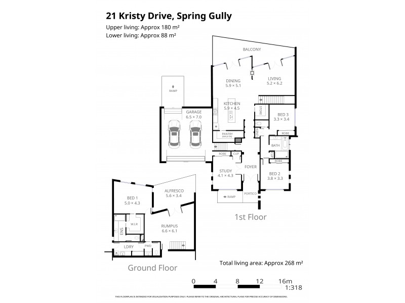 21 Kristy Drive, Spring Gully VIC 3550 Floorplan