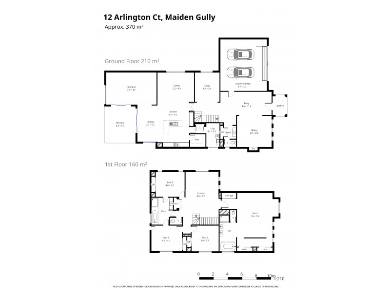 12 Arlington Court, Maiden Gully VIC 3551 Floorplan