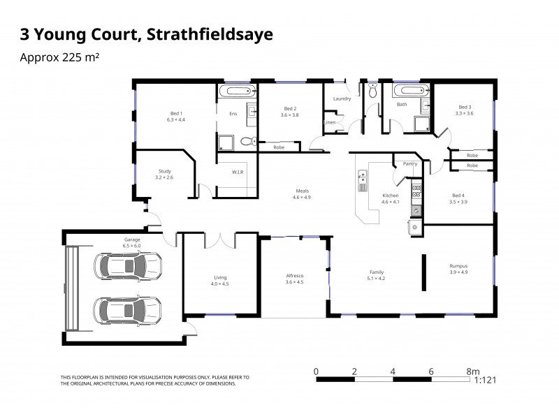 3 Young Court, Strathfieldsaye VIC 3551 Floorplan