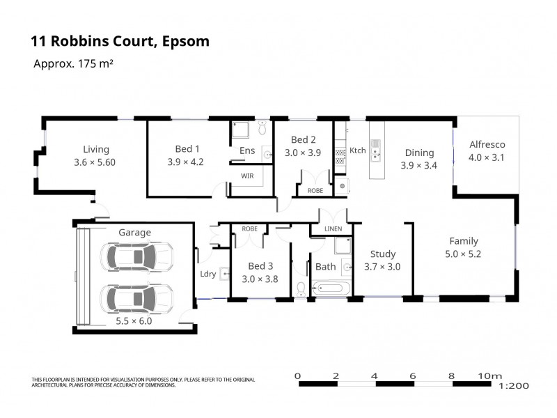 11 Robbins Court, Epsom VIC 3551 Floorplan