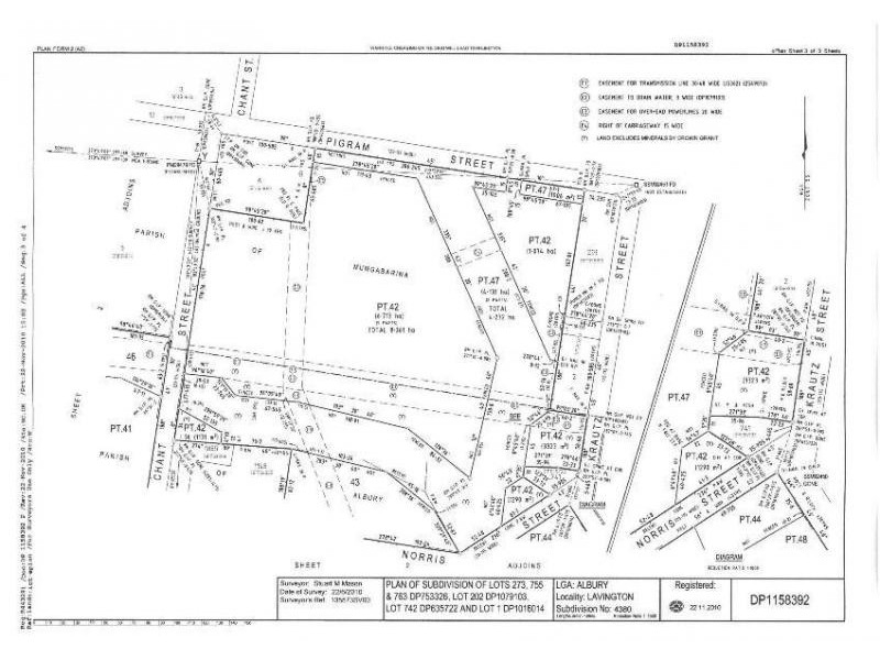 Lot 42,  Chant, Pigrim & Krautz Streets, Hamilton Valley NSW 2641