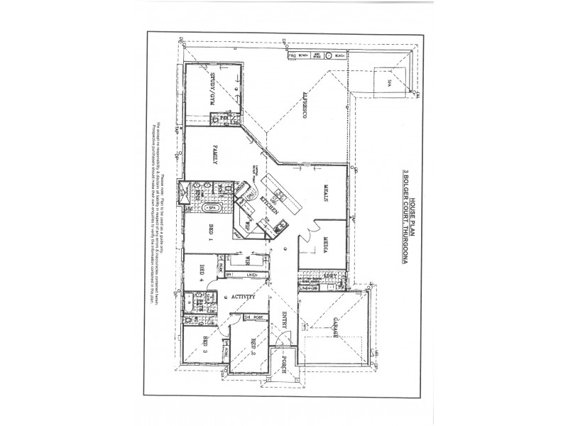 3 Bolger Court, Thurgoona NSW 2640 Floorplan