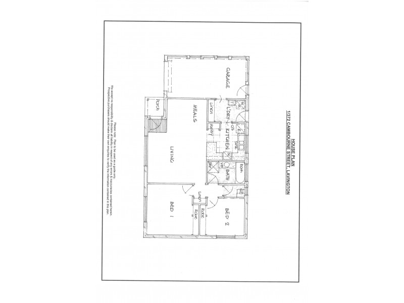 1/372 Cambourne Street, Lavington NSW 2641 Floorplan