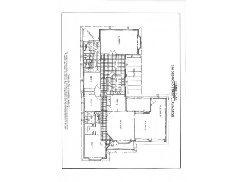 246 Desmond Street, Lavington NSW 2641 Floorplan